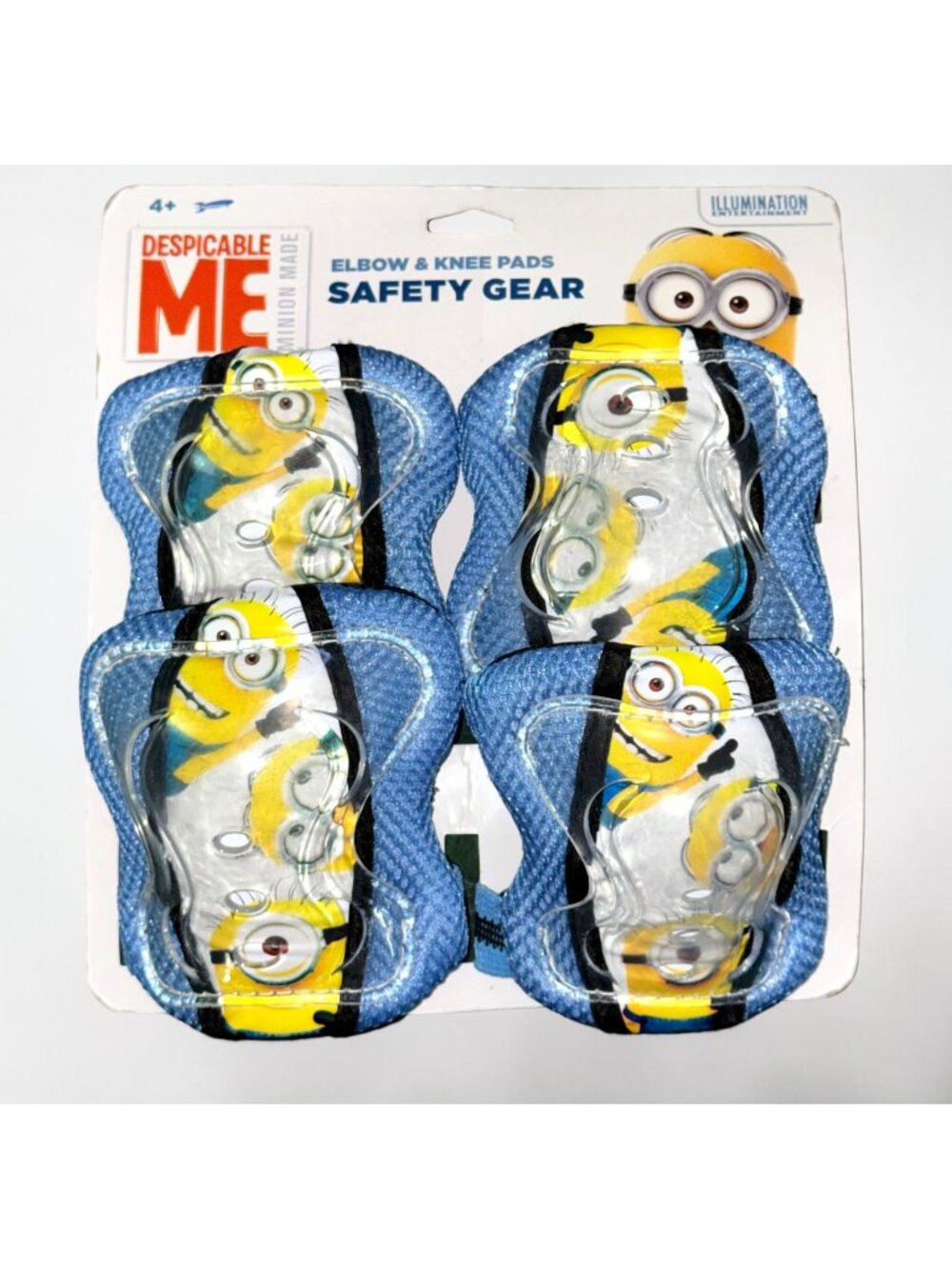 Despicable Me Minions Kids Elbow & Knee Pads Safety Gear For Ages 4+